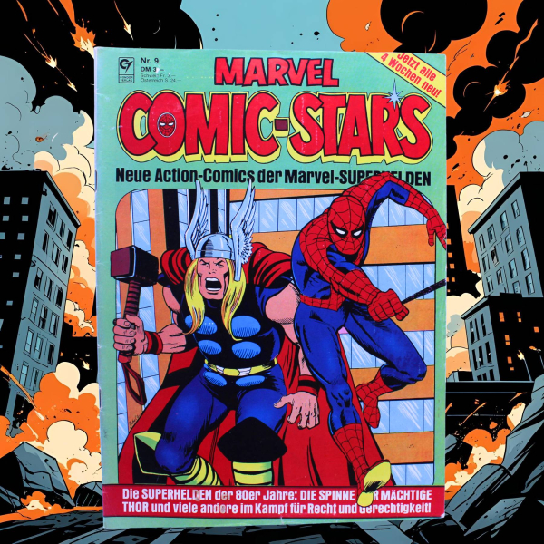 Marvel Comic-Stars Nr. 9 (1981) Condor Verlag | Spider-Man & Thor | Hoppla Stuff